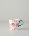 Carnival Tree New Bone China Kupa Açık Mavi