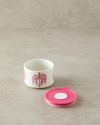Carnival Tree New Bone China Saklama Kabı Pembe