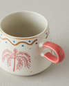 Carnival Tree Stoneware Kupa Pembe