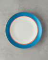 Carny Bone Porselen Servis Tabağı 25 cm Mavi