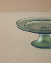 Carola Cam Ayaklı Sunumluk Yeşil