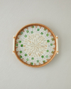 Celina Rattan Tepsi 28 cm Kahverengi