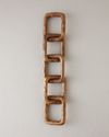 Chain Dekoratif Obje 14x11,5 cm Kahve