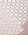 Chain Patch Kolay Ütülenir Tek Kişilik Nevresim Takımı 160x220 cm Mürdüm