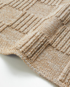 Checker Bukle Kilim 120x180 cm Natural