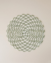 Checkered Elegance PP 2'li Amerikan Servis 38 cm Yeşil