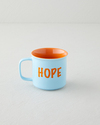 Cheer and Hope Seramik Kupa 315 Ml Mavi