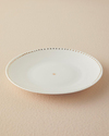 Cheerful Glam Bone Porselen Servis Tabağı 25 cm Beyaz