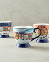 Cheerful Night New Bone China Kupa 460 ml Lacivert