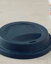 Cheerful Place New Bone China Silikon Kapaklı Travel Mug Koyu Yeşil