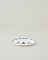Cheery New Bone Kayık Tabak 21,5 cm Kırmızı - Yeşil