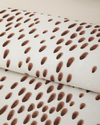 Cheetah Charm Pamuk Çift Kişilik Nevresim Takımı 200x220 cm Kahverengi