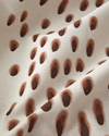 Cheetah Charm Pamuk Çift Kişilik Nevresim Takımı 200x220 cm Kahverengi