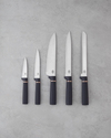 Chef Cut Paslanmaz Çelik 6 Parça Bıçak Seti 11x11x22 cm Siyah