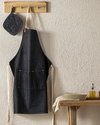 Chef’S Denim Pamuk Mutfak Önlüğü Siyah