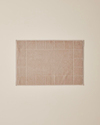 Chequer Pamuk Ayak Havlusu 50x70 cm Bej