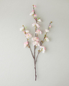 Cherry Blossom Tek Dal Yapay Çiçek Açık Pembe