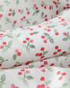 Cherry Pop Kolay Ütülenir Çift Kişilik Nevresim Seti 200x220 cm Kırmızı