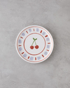 Cherry Seramik Pasta Tabağı 20 cm Renkli