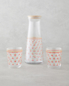 Cherrypop Cam 3 Parça Su Takımı 1150 ml + 315 ml Kırmızı