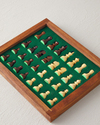 Chess Dekoratif 17x17 cm Kahve