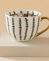 Chic Band New Bone China Kupa 450 ml Siyah