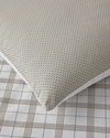 Chic Check Kolay Ütülenir Çift Kişilik Nevresim Takımı 200x220 cm Bej