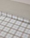 Chic Check Kolay Ütülenir Tek Kişilik Nevresim Takımı 160x220 cm Bej