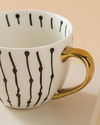 Chic Touch New Bone China Kupa 450 ml Siyah