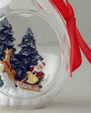 Christmas Ball Cam Askılı Aksesuar Kırmızı