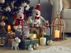 Christmas Mum Kırmızı