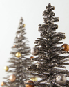 Christmas Tree Dekoratif Obje 25 cm Koyu Kahverengi
