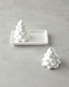 Christmas Tree Dolomite 2'li Tuzluk - Biberlik 6x14 cm Beyaz
