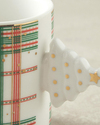 Christmas Tree New Bone China Kupa Kırmızı