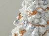Christmas Tree Polyresin Müzik Kutusu Beyaz-Gold