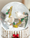 Christmas Wreath Müzik Kutusu Beyaz