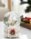 Christmas Wreath Müzik Kutusu Beyaz