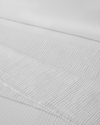 Clair Voile Çift Kişilik Yatak Örtülü Nevresim Takımı 200x220 cm Gümüş