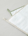 Cloud Touch Pamuk Polyester 2'li Kurulama Bezi 30x30 cm Yeşil-Krem