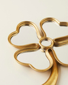 Clover Polyresin Duvar Aksesuarı 19x26 Gold
