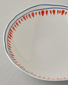 Coachella Bounce Stoneware Salata Kasesı Mavi-Terracotta