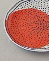 Coachella Patch Stoneware Pasta Tabağı Terracotta