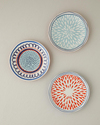 Coachella Splash Stoneware Servis Tabağı Mavi