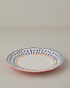 Coachella Zone Stoneware Servis Tabağı Lacivert-Kırmızı