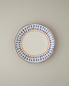Coachella Zone Stoneware Servis Tabağı Lacivert-Kırmızı
