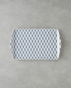 Coaspiral Melamin Tepsi 24x39 cm Lacivert