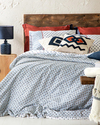 Coastal Bliss Pamuklu Super King Nevresim Seti 260x220 cm Mavi