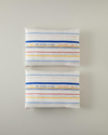 Coastal Stripe 2'Li Yastık Kılıfı Kırmızı