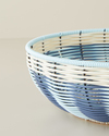 Coastlinear Plastik Sunumluk 30 cm Mavi - Krem