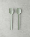 Colessa Plastik Servis Seti 28 cm Yeşil